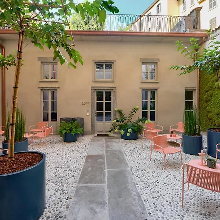 公寓 Rego - Boutique & Serenity With Some Off-site In The Heart Of Center 贝尔加莫